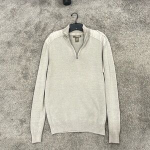 Method Light Grey 1/4 Zip Sweater